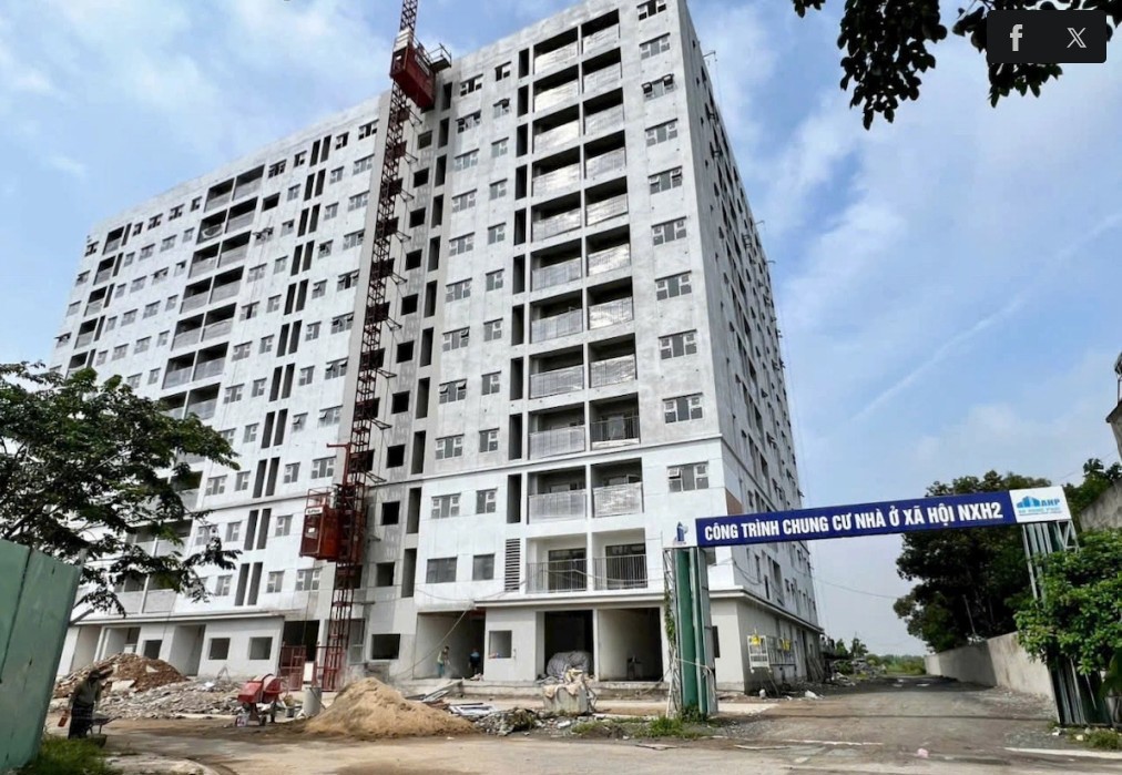 Giá bán nhà ở xã hội đang vượt khả năng chi trả của người lao động đô thị. Ảnh ST.