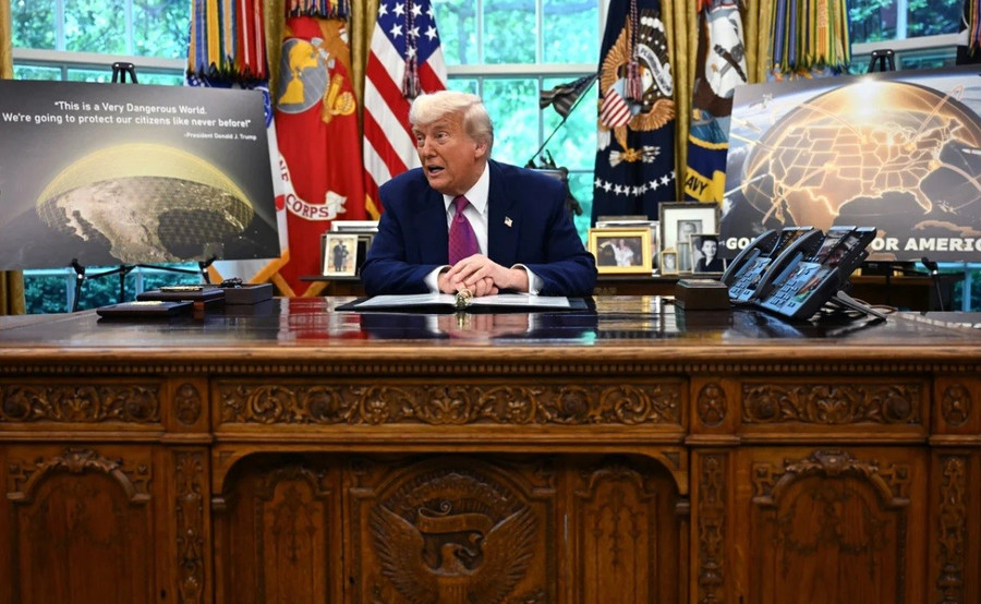 Tổng thống Donald Trump nói về hệ thống Golden Dome hôm 20 tháng 5.