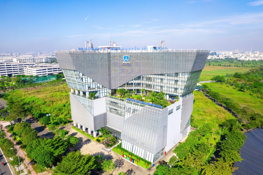 Cở sở Khu Công nghệ cao (Phường Long Bình, TPHCM). Ảnh: NTTU. a0b93a40bb2b37756e3a.jpg