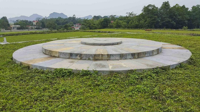 Đàn tế Nam Giao - Tây Đô thuộc Di sản Thế giới Thành nhà Hồ, xã Vĩnh Lộc, tỉnh Thanh Hóa. Ảnh: ITN