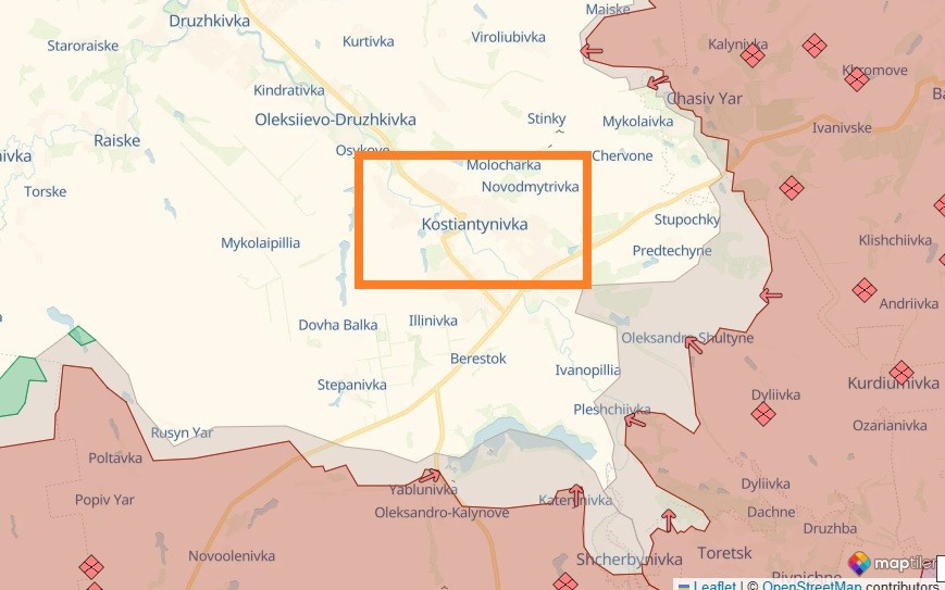 3 nguyên nhân khiến Nga bị kìm chân ở Kostiantynivka