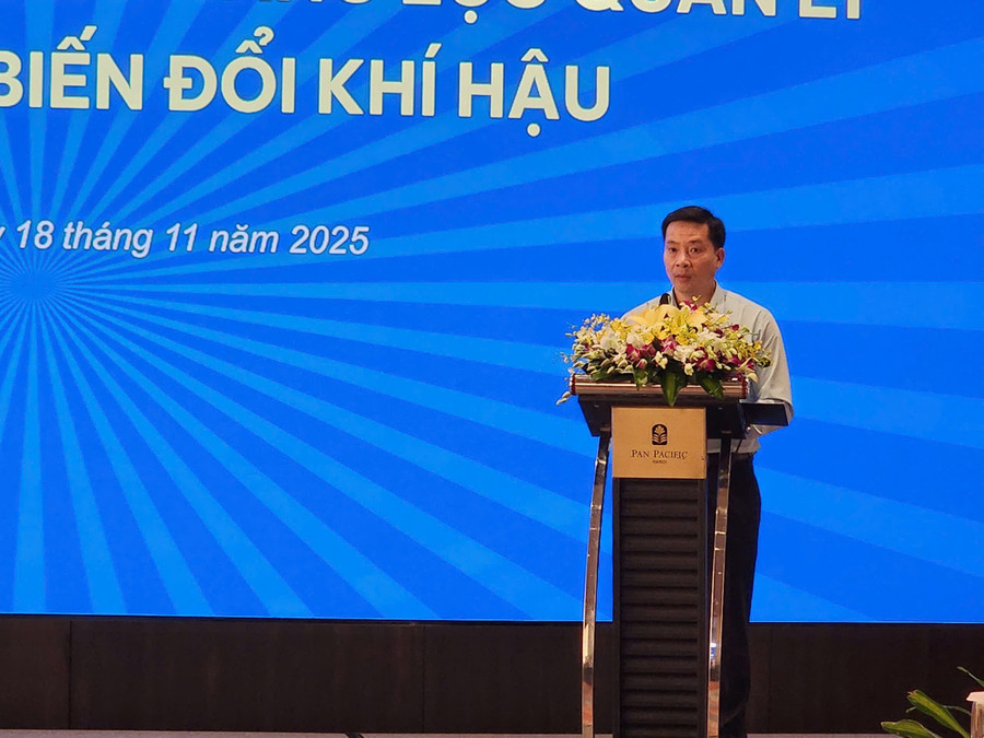 Ông Vũ Thái Trường, Trưởng Ban Môi trường BĐKH và Năng lượng UNDP Việt Nam. z7235514557759-868f92561a1b228da6508c4fee76e3ae.jpg