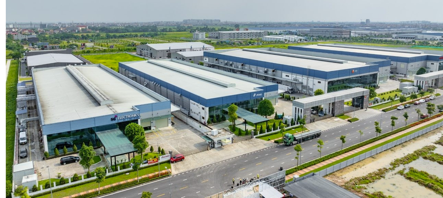 Phát triển bất động sản công nghiệp xanh, thông minh thu hút vốn FDI chất lượng cao, thúc đẩy phát triển kinh tế. Ảnh minh họa: INT