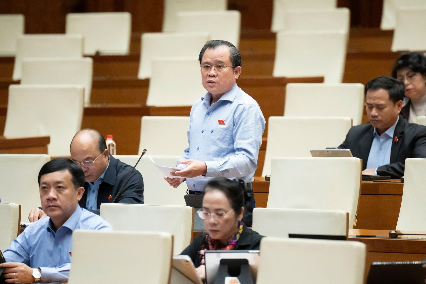 Đại biểu Nguyễn Tâm Hùng - Đoàn TP. Hồ Chí Minh.