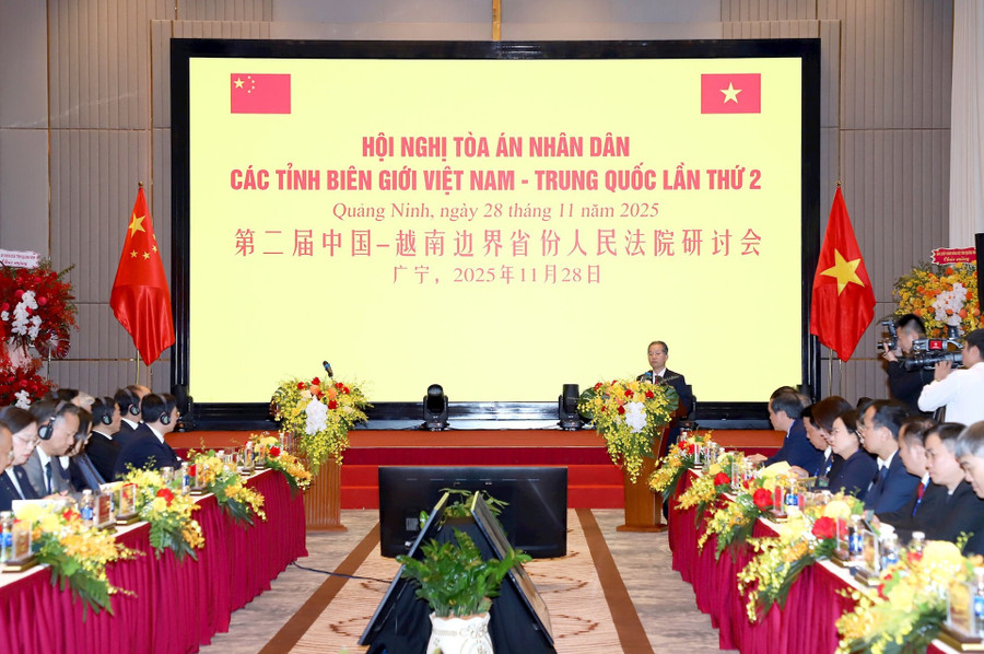 Hội nghị Tòa án nhân dân các tỉnh biên giới Việt Nam - Trung Quốc lần thứ 2 diễn ra tại Quảng Ninh