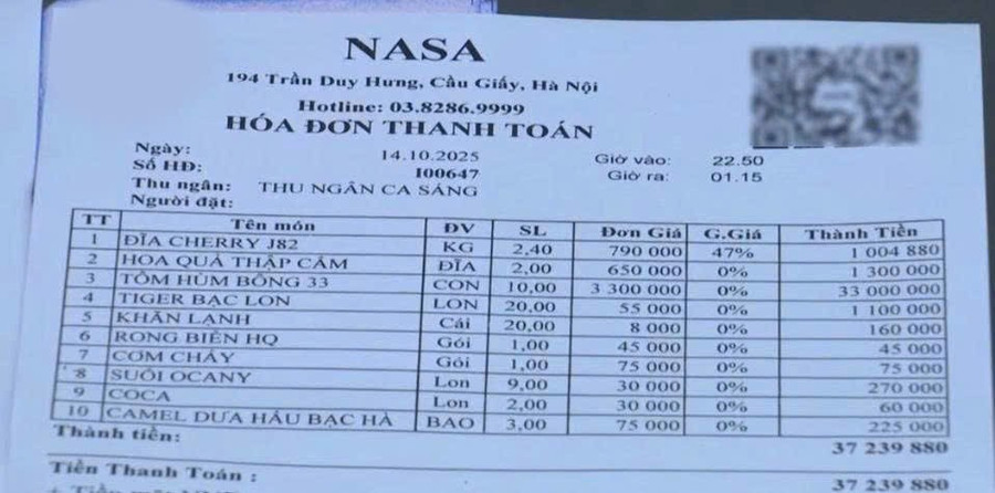 Dịch vụ bóng cười, múa lửa,... được thay thế bằng tên gọi như 'tôm, cherry hoa quả,...' để tránh sự phát hiện của lực lượng chức năng. vu-viec-tai-karaoke-monaza-1.jpg