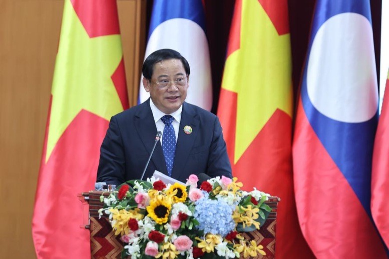 Thủ tướng Phạm Minh Chính: Doanh nghiệp tiên phong, công tư đồng hành, Việt - Lào phát triển Thủ tướng Phạm Minh Chính: Doanh nghiệp tiên phong, công tư đồng hành, Việt - Lào phát triển