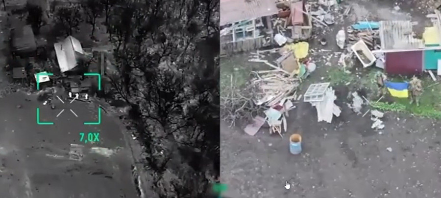 Hoạt động dọn dẹp nhóm đột kích gần làng Dobropillya thuộc vùng Zaporizhia. znimok-ekrana-2025-12-04-153050.jpg