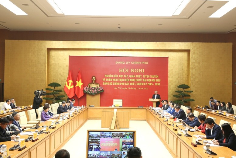 Hội nghị quán triệt, triển khai Nghị quyết Đại hội đại biểu Đảng bộ Chính phủ lần thứ I Hội nghị quán triệt, triển khai Nghị quyết Đại hội đại biểu Đảng bộ Chính phủ lần thứ I