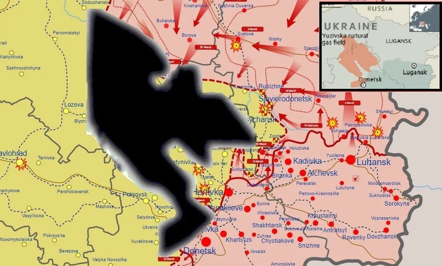 Nga tiến đánh Slavyansk vì mỏ khí đá phiến lớn nhất châu Âu?