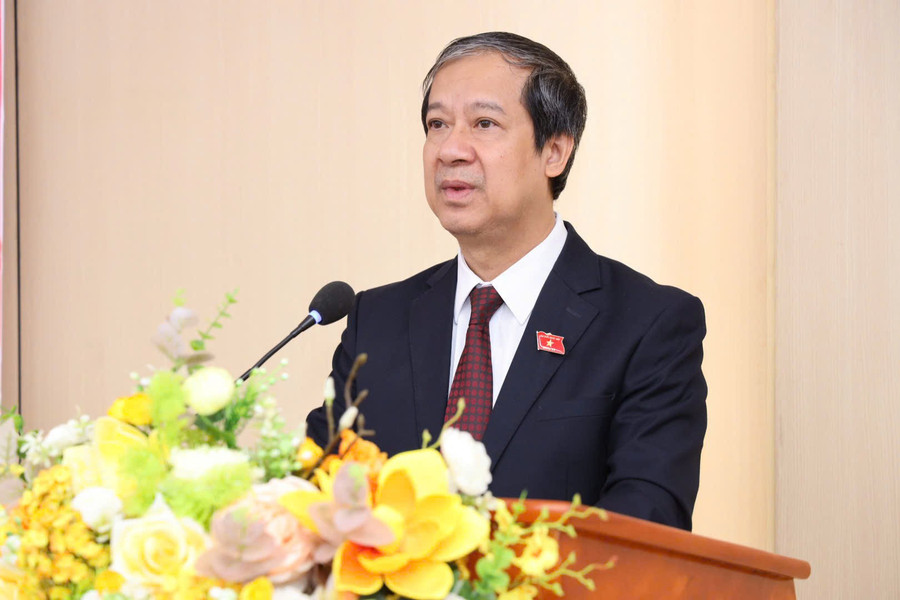 Bộ trưởng Nguyễn Kim Sơn báo cáo cử tri về kết quả Kỳ họp thứ 10, Quốc hội khóa XV. bt1.jpg