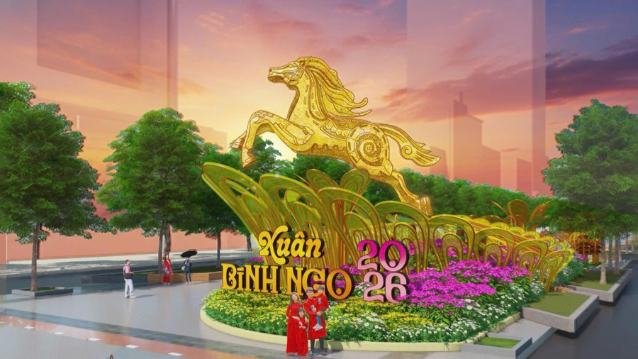 Đường hoa Tết Bính Ngọ 2026 mang một tầm vóc hoàn toàn mới, với 2 phiên bản trải nghiệm khác biệt giữa ngày và đêm trong cùng một không gian.
