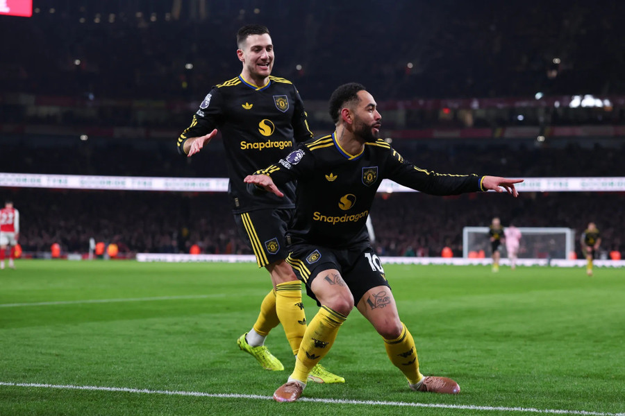 Matheus Cunha có nguy cơ bị phạt nguội vì ăn mừng với hành vi "không phù hợp". arsenal-10.jpg