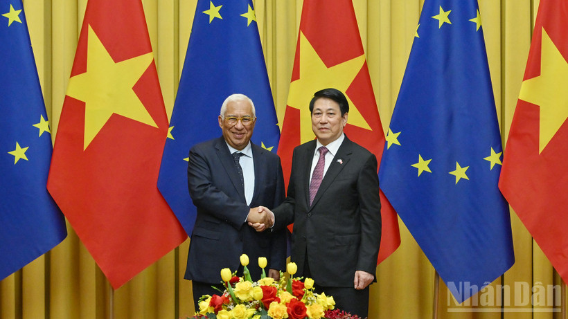 Tuyên bố chung về nâng cấp quan hệ Việt Nam-EU lên Đối tác chiến lược toàn diện Tuyên bố chung về nâng cấp quan hệ Việt Nam-EU lên Đối tác chiến lược toàn diện