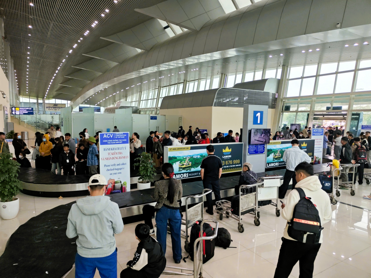 Lượng khách qua đường hàng không dịp Tết Nguyên đán 2026 lập kỷ lục mới