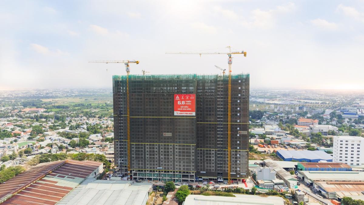 The Aspira cất nóc vượt tiến độ: Uy tín, nội lực vững vàng của Sai Gon High Rise