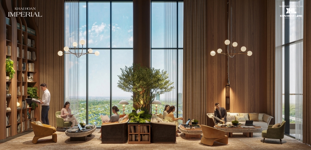 Không gian Thư viện nuôi dưỡng cảm hứng, khai mở tri thức.