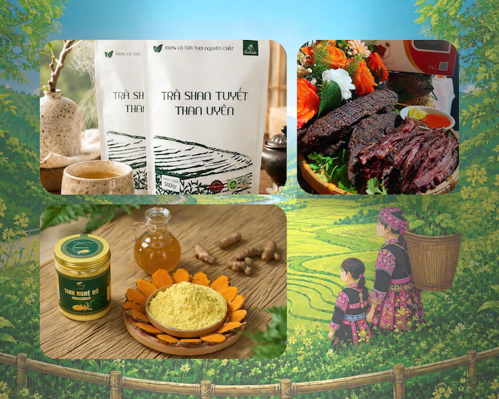 Kết nối tiêu thụ đặc sản Lai Châu giữa trung tâm Thủ đô Hà Nội