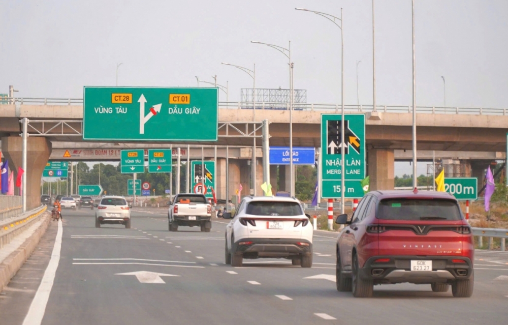 Khai thác toàn tuyến cao tốc Biên Hòa - Vũng Tàu từ ngày 18/5