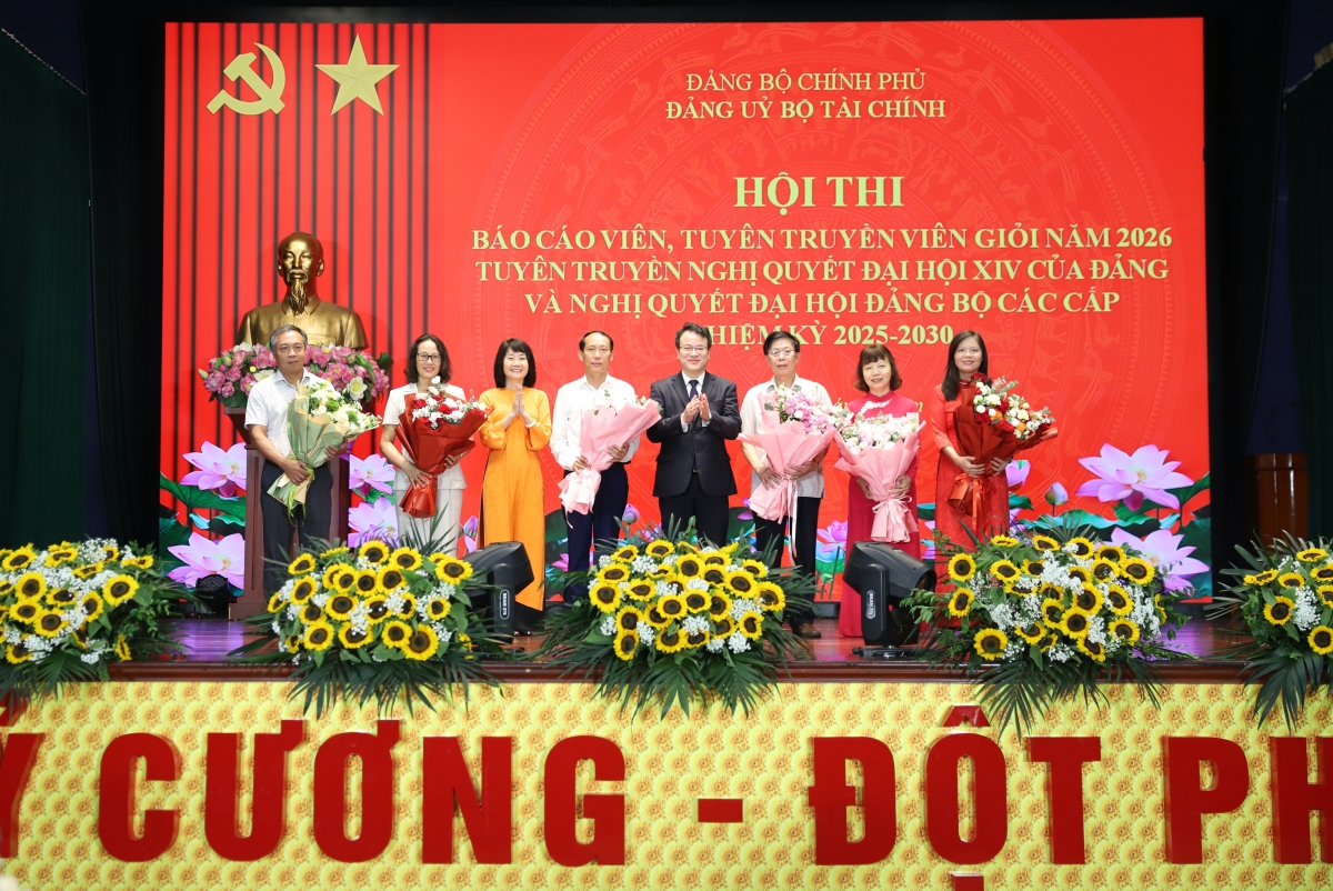 Đảng bộ Bộ Tài chính nâng cao chất lượng tuyên truyền qua Hội thi báo cáo viên giỏi
