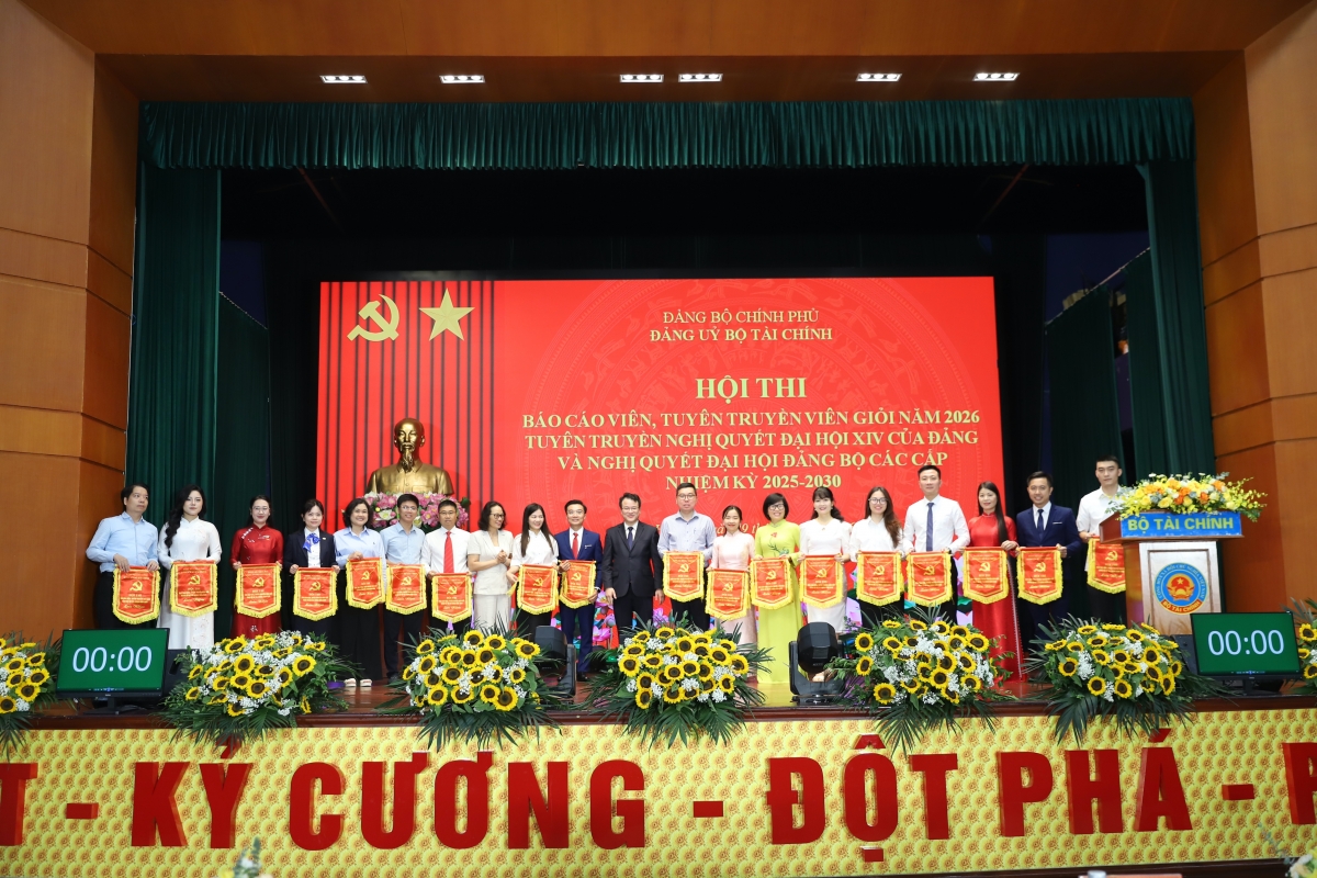 Đảng bộ Bộ Tài chính nâng cao chất lượng tuyên truyền qua Hội thi báo cáo viên giỏi