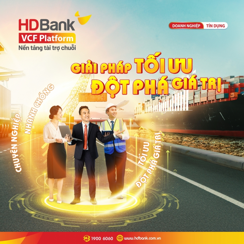 HDBank đẩy mạnh tài trợ theo chuỗi: Tín chấp lên đến 5 tỷ và tỷ lệ tài trợ đến 100% HDBank đẩy mạnh tài trợ theo chuỗi: Tín chấp lên đến 5 tỷ và tỷ lệ tài trợ đến 100%