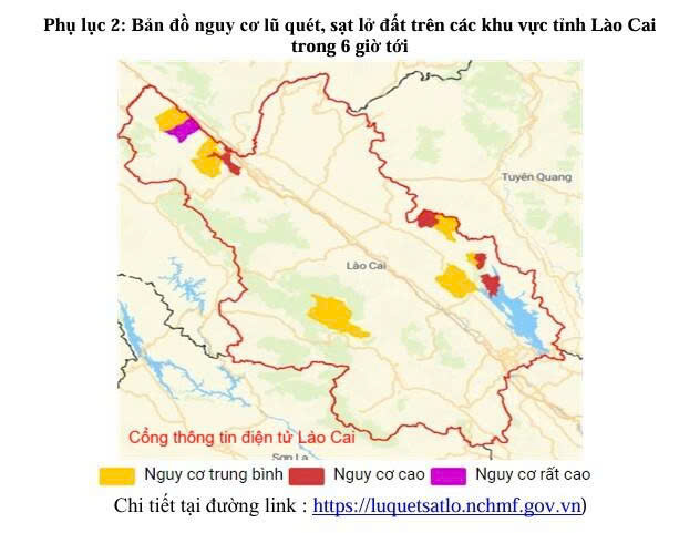 Sáng 4/8, UBND tỉnh Lào Cai ban hành công văn khẩn yêu cầu các địa phương chủ động giải pháp ứng phó tình hình mưa lũ trên địa bàn.