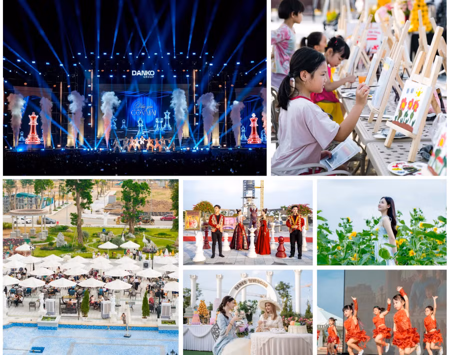 Những không gian công cộng tại Danko Riverside dần trở thành điểm hẹn văn hóa, bồi đắp nhịp sống sôi động cho khu đô thị. 3.png