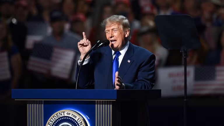 Tổng thống Mỹ Donald Trump.