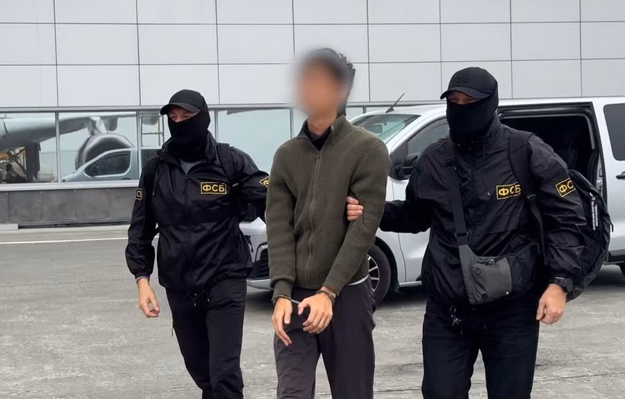 Phóng viên Nhật Bản Yuki Imai bị FSB bắt giữ, ngày 14/10/2026.
