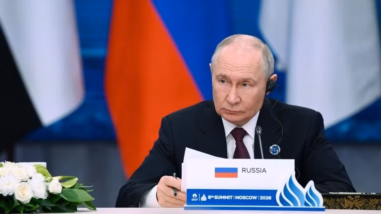 Tổng thống Nga Vladimir Putin.