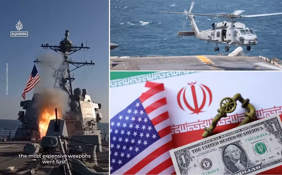Mỹ đã đổ gần 50 tỷ USD vào cuộc chiến với Iran