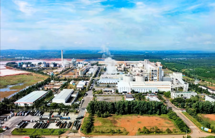 Nhà máy alumina Tân Rai tại Lâm Đồng, dự án CHALIECO từng tham gia xây dựng